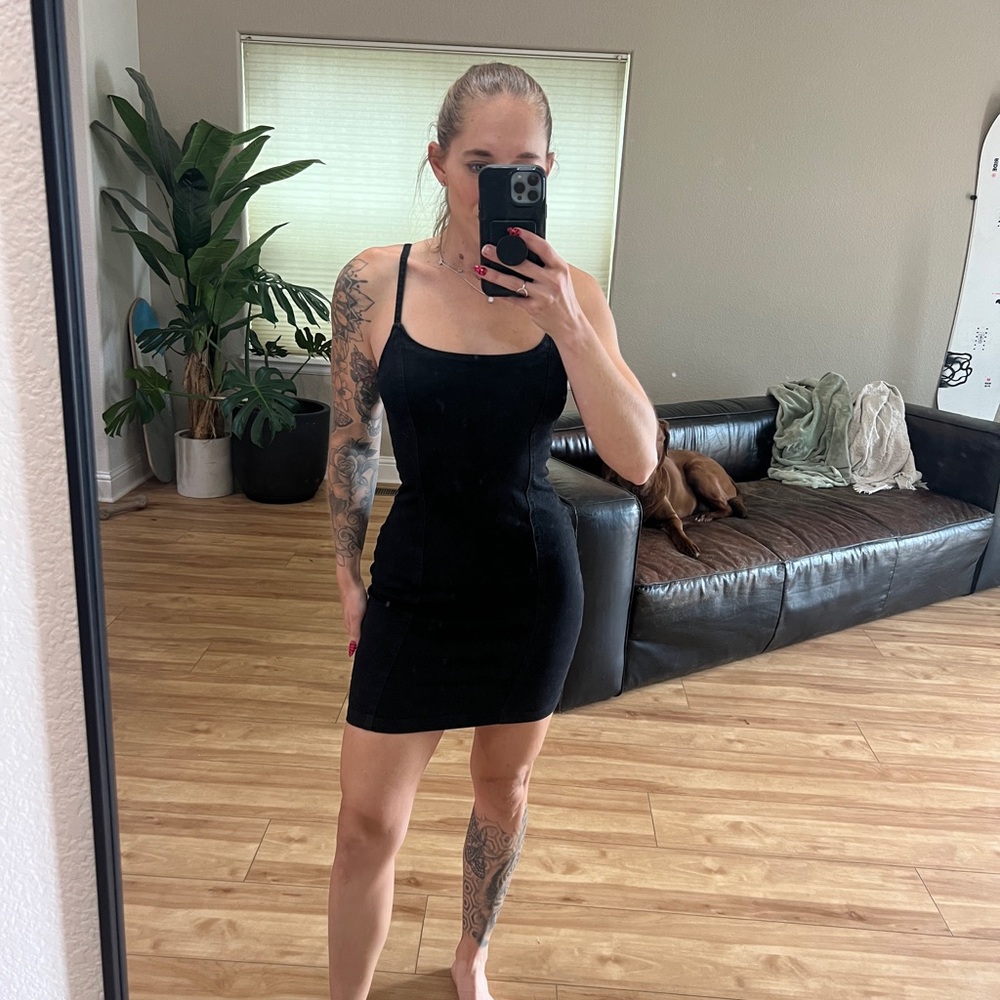 H&M denim dress